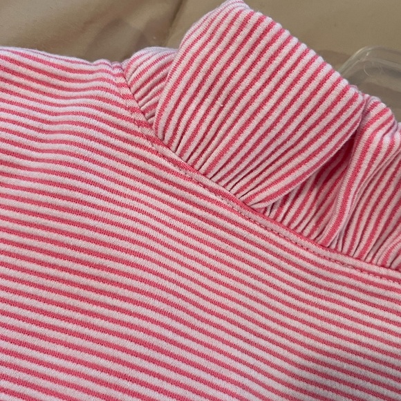 Talbots Pink Striped Knit Dress 16W - Picture 15 of 16